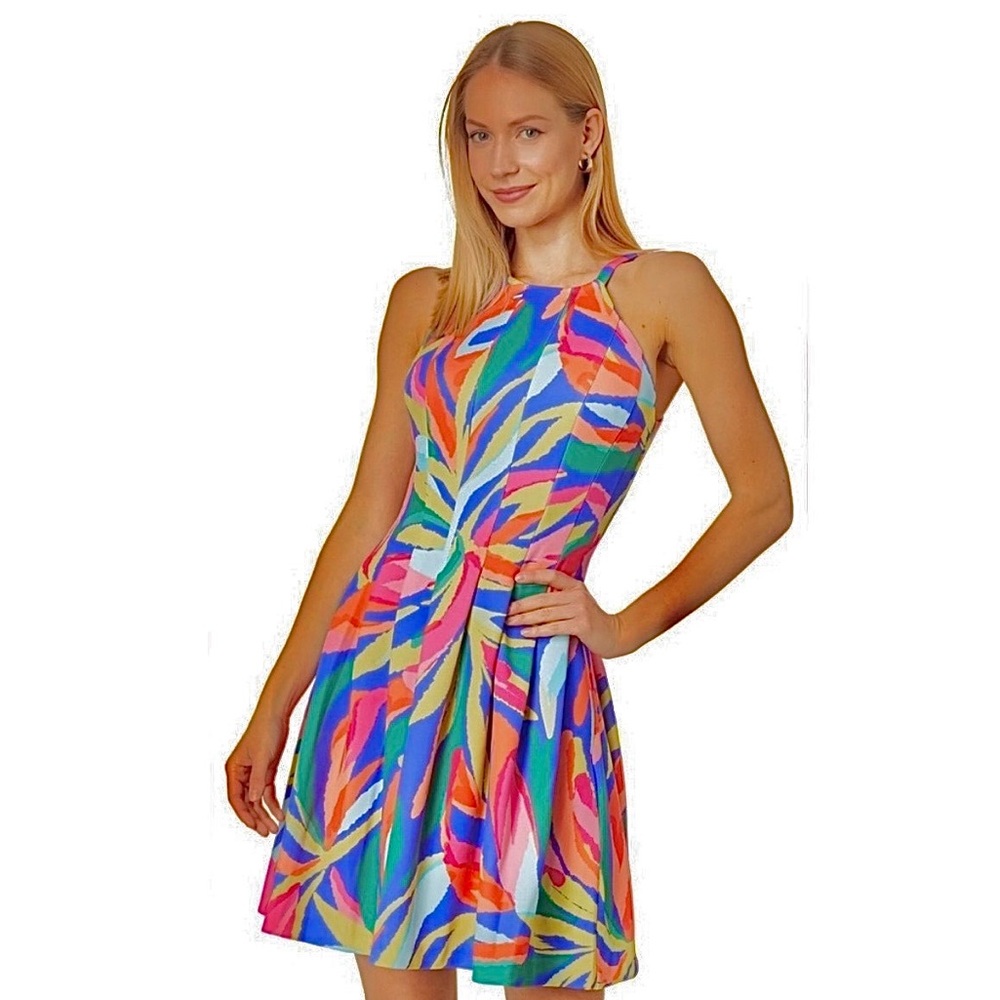 NEW Vince Camuto scuba halter dress